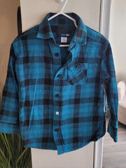 Boys Flannel Size 4