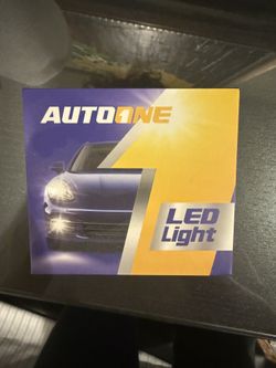 AUTOONE 10SF LED Headlight Bulbs – H11 / H8 / H9 – 6500K White (New)