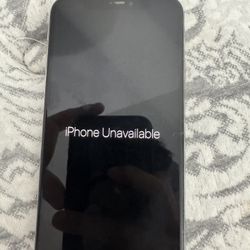 IPhone X Iphone unavaliable