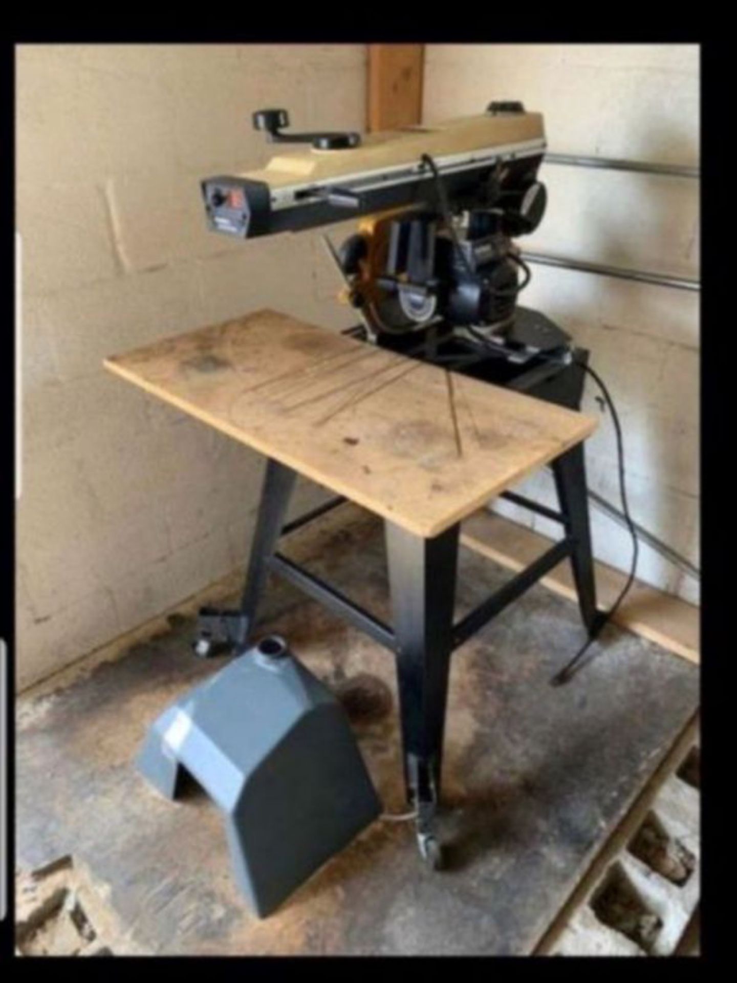 7770 Powershop 10" Blade Radial Arm Saw Dewalt