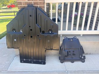 Skid plates for Polaris Rzr 900 Trail