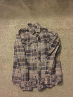 Vans flannel shirt