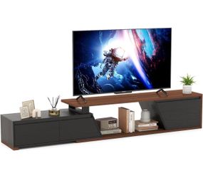 Extendable TV Stand, LED Entertainment Center Brand New