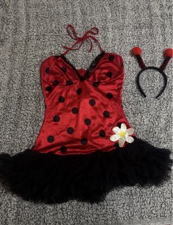 Vintage Y2k Leg Avenue Ladybug Costume
