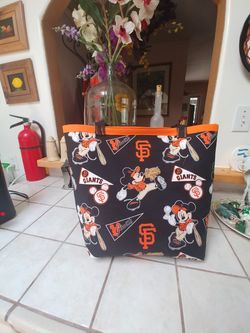 Giants tote bag.