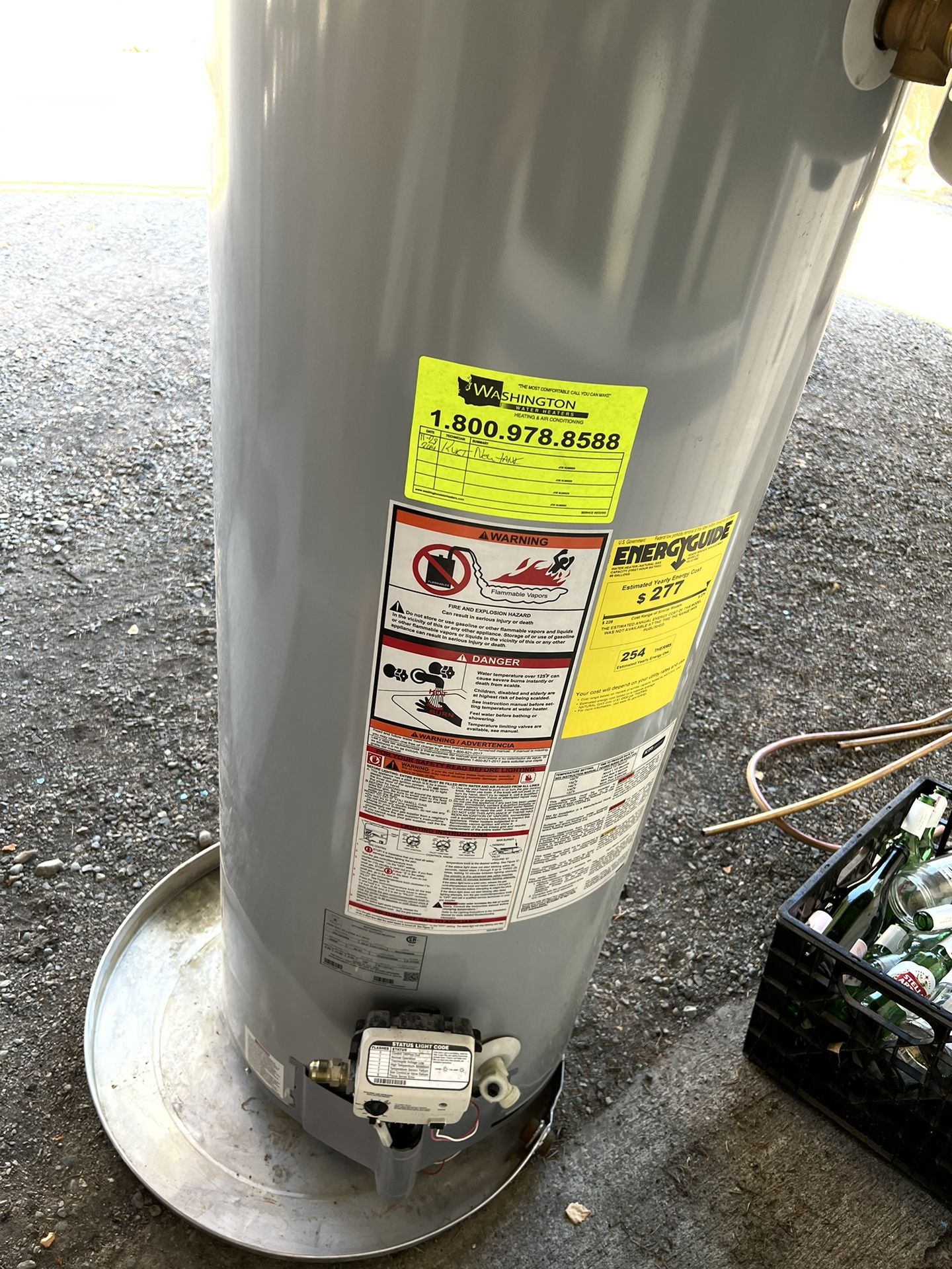 Natural Gas Hot Water Tank for Sale in WA OfferUp