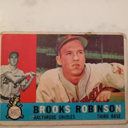 Vintage Brooks Robinson Baseball Card