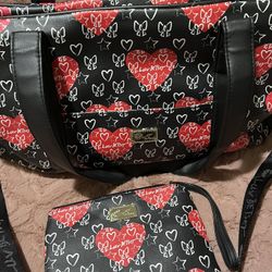 Betsey Johnson Travel Bag