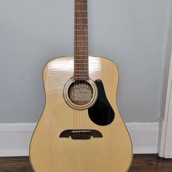 Alvarez Acoustic Guitar with Stand
