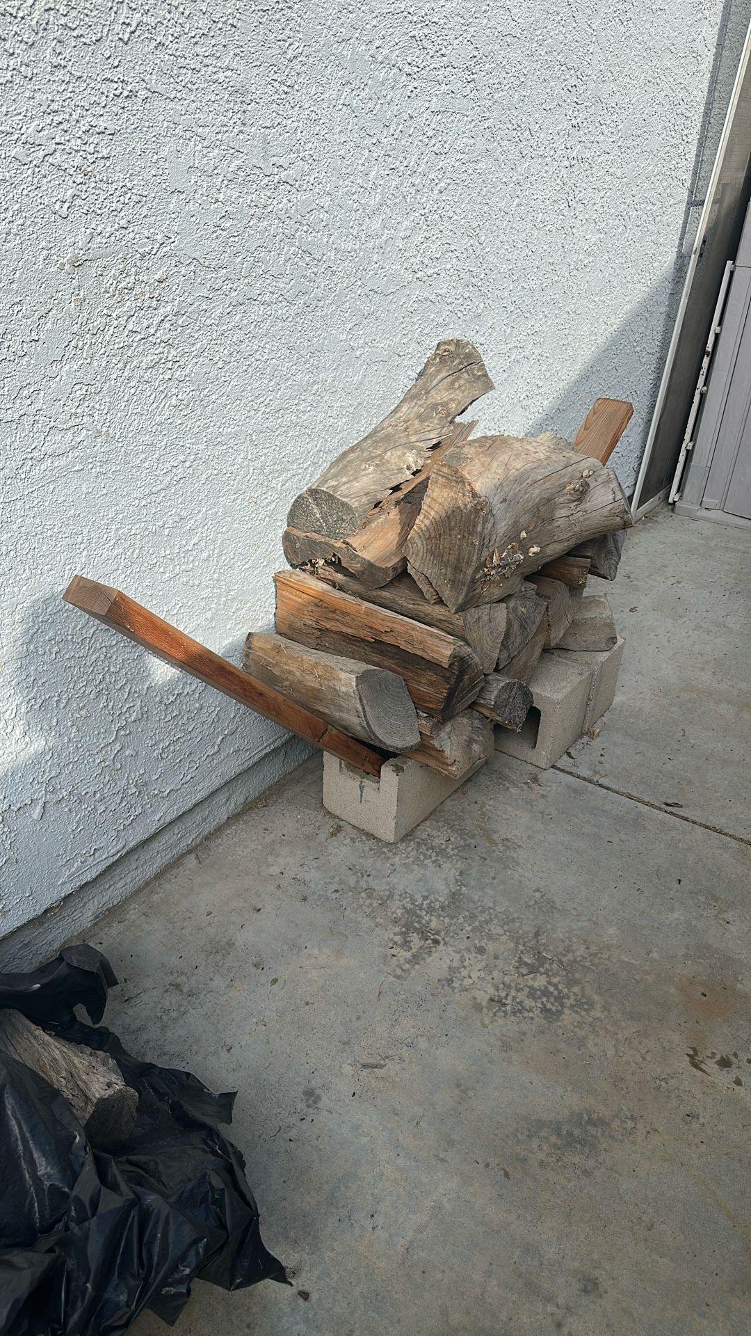 Stack Of Seasoned Firewood