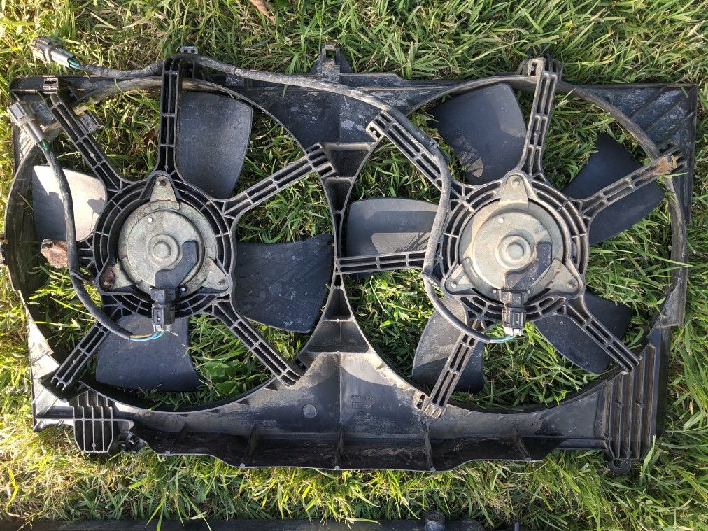 G35 radiator and fan OEM