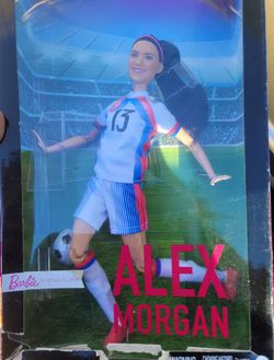 Alex Morgan Soccer Barbie Doll
