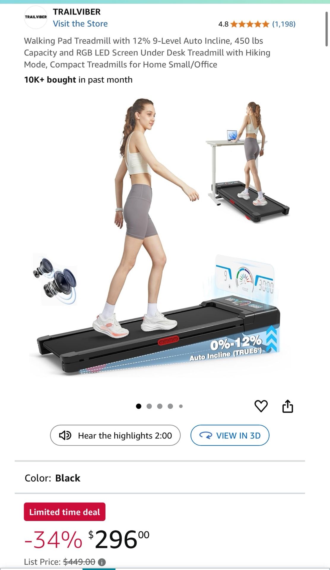 walking pad treadmill