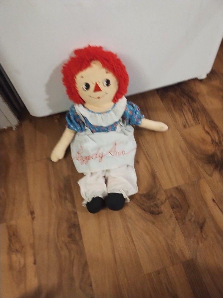 Vintage Raggedy Ann Doll