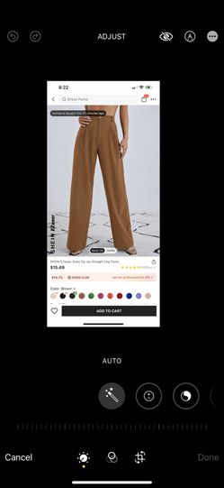 Brown Work Pants