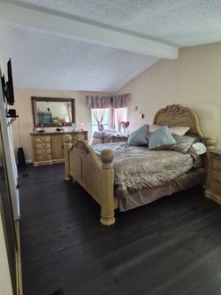 Michael Amini La Francaise Bedroom Set for AICO