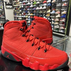 Jordan Retro 9 Chille Red 