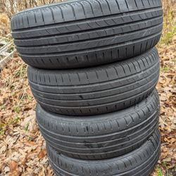 185/60/14 Tiresatched Set Of Four 