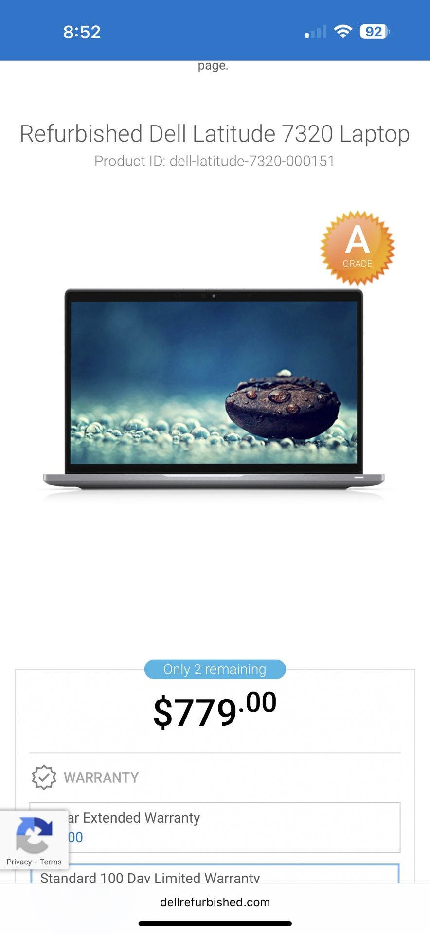 Dell Latitude 7320