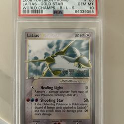 Latias Gold Star Psa 10