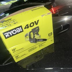 Ryobi 40V 10" Chainsaw - Tool Only $75
