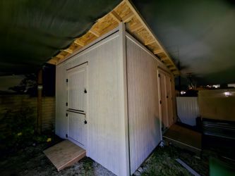 8x14 Storage Shed Dog House