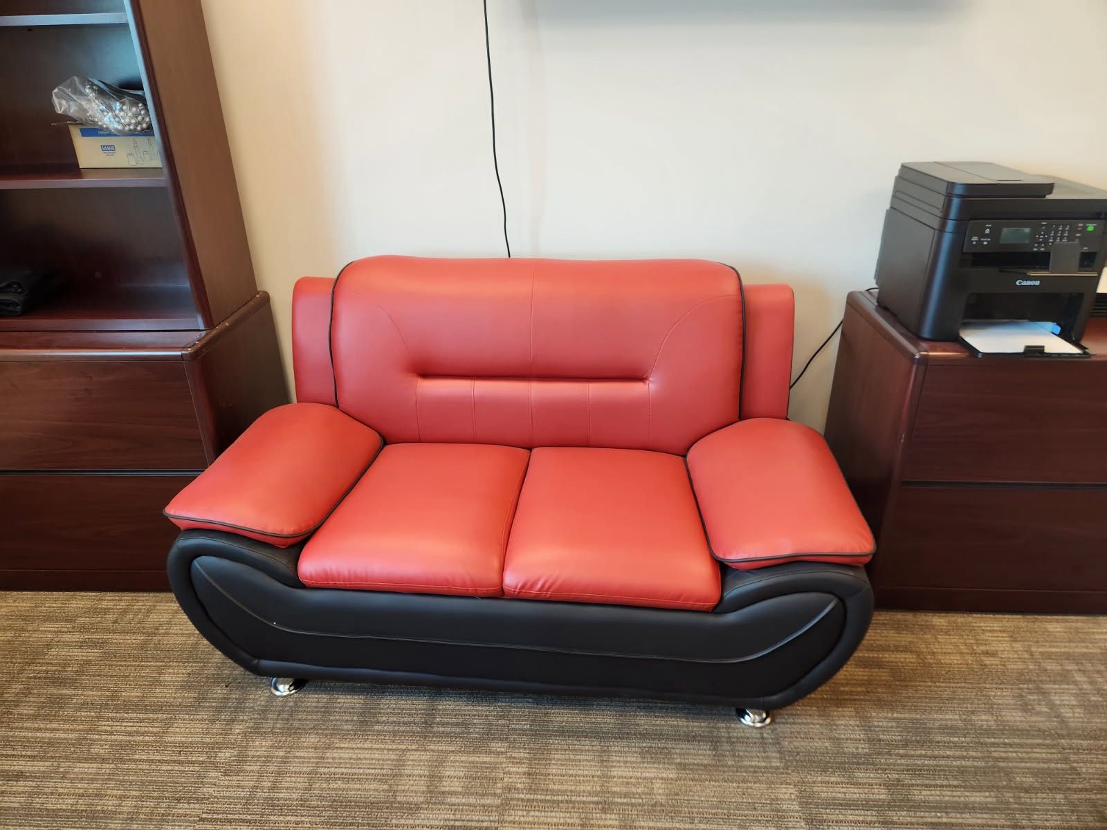 Red Couch Like New