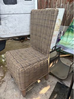 8 Dining side square back chairs