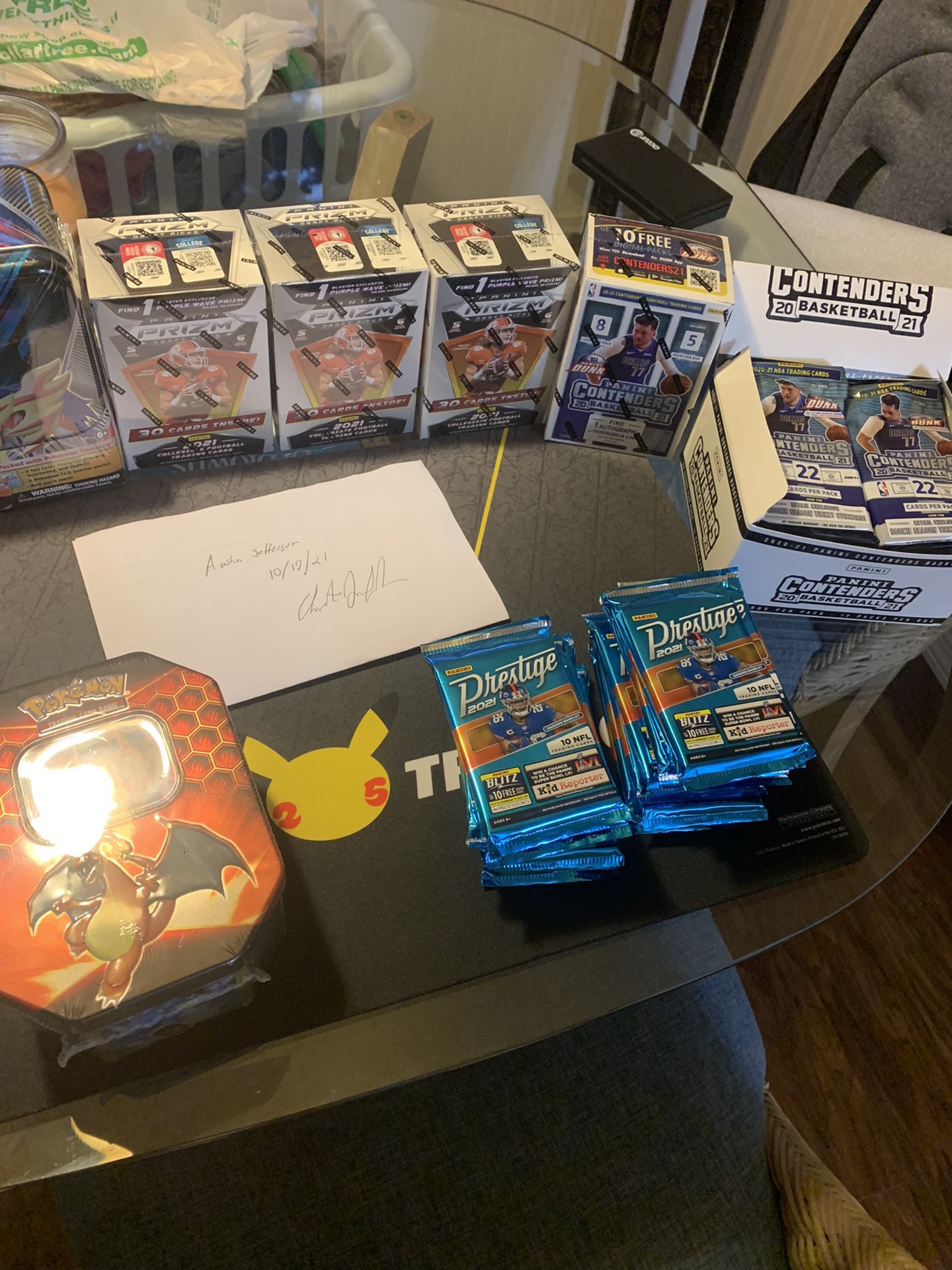 Sealed Panini And Pokémon Cards For Sale Or Trade, Prizm 