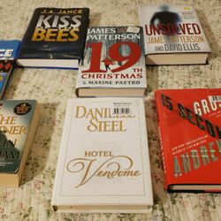 Mystery Books with James Patterson ,Daniel Steel & More