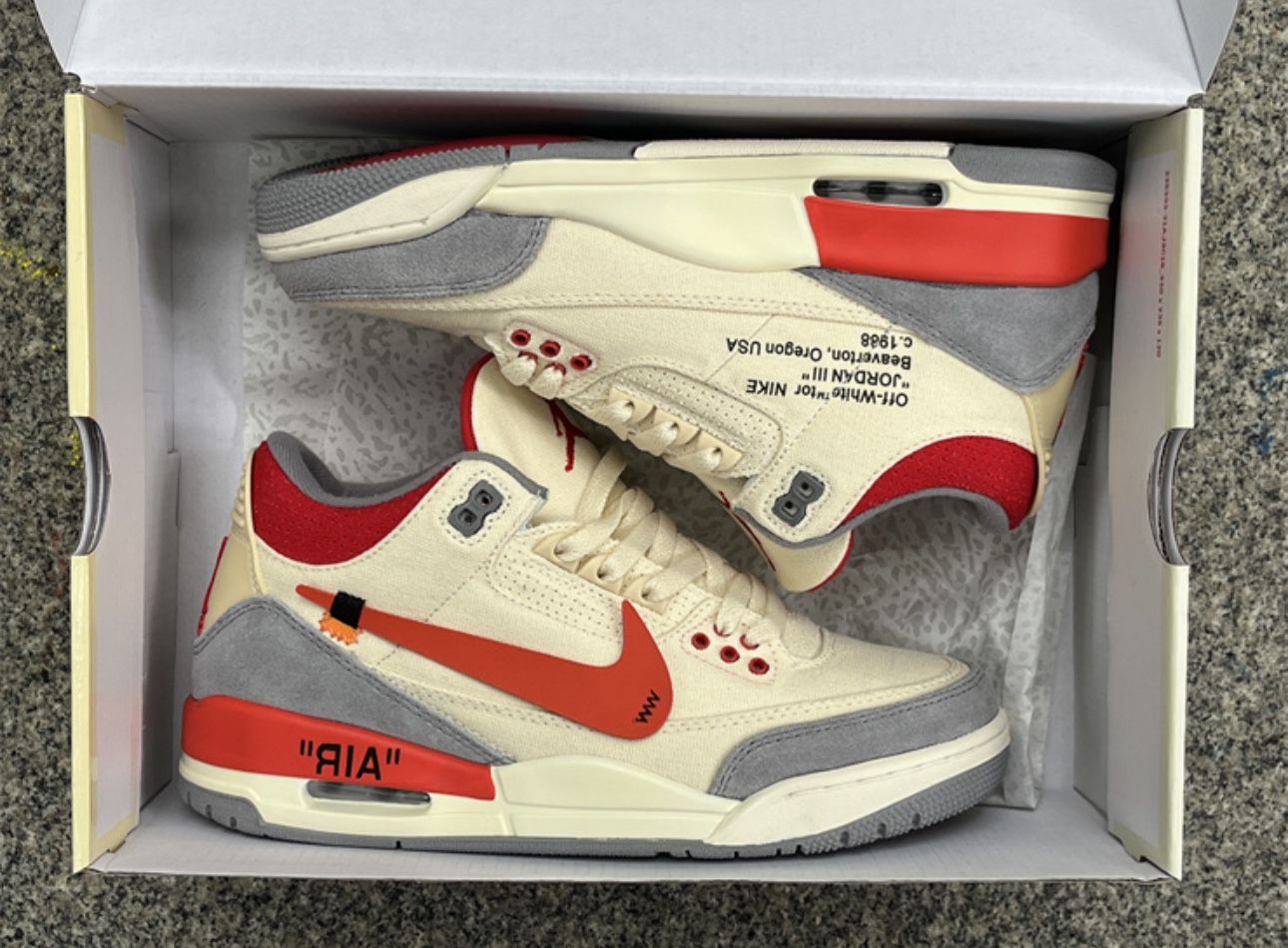 Air Jordan 3 x OFF-WHITE AJ3 OW