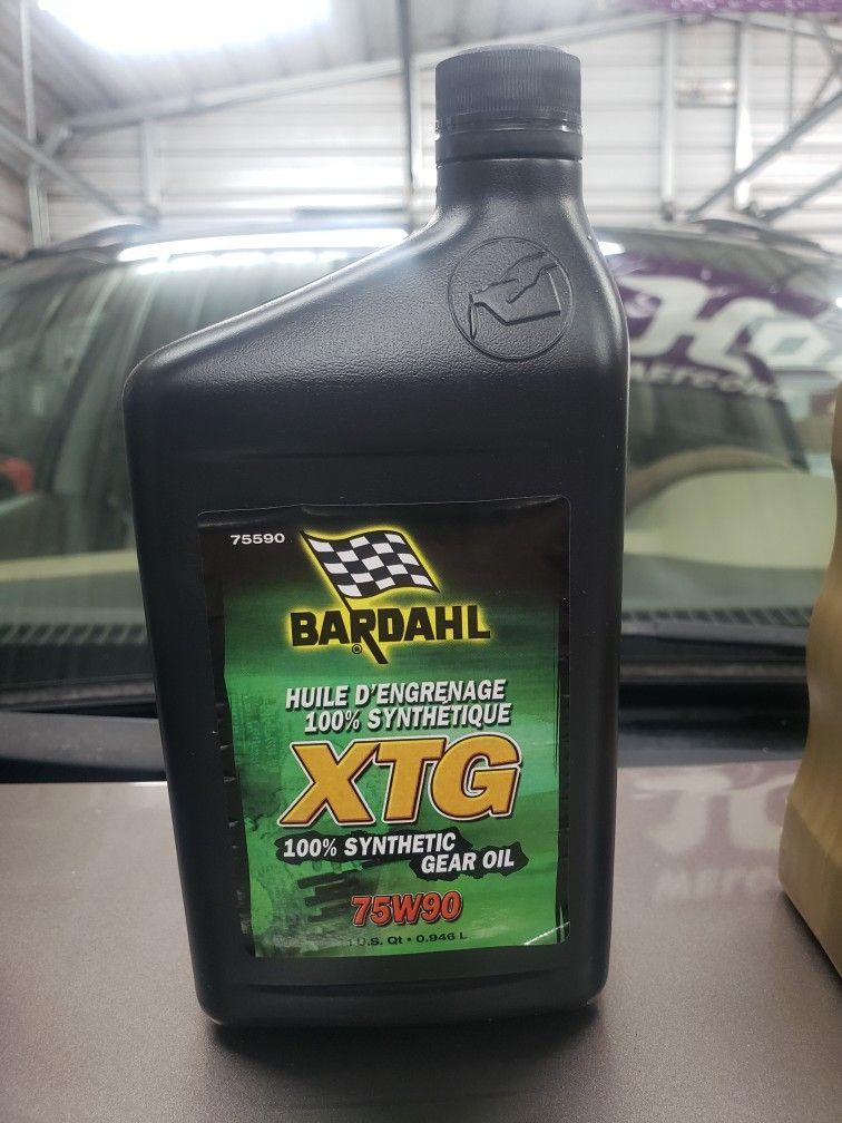 Bardahl Synthetic HP XTG 75w90 Gear Oil