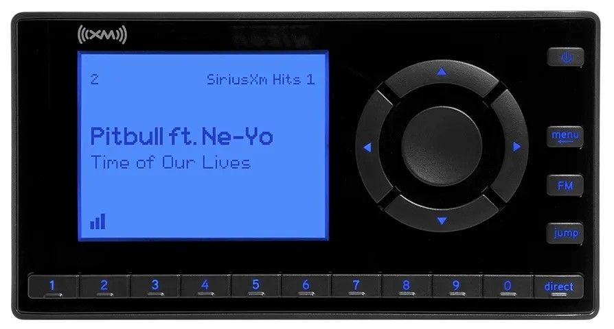 SiriusXM- XEZ1H1 Onyx EZ Satellite Radio with Home Kit- Black