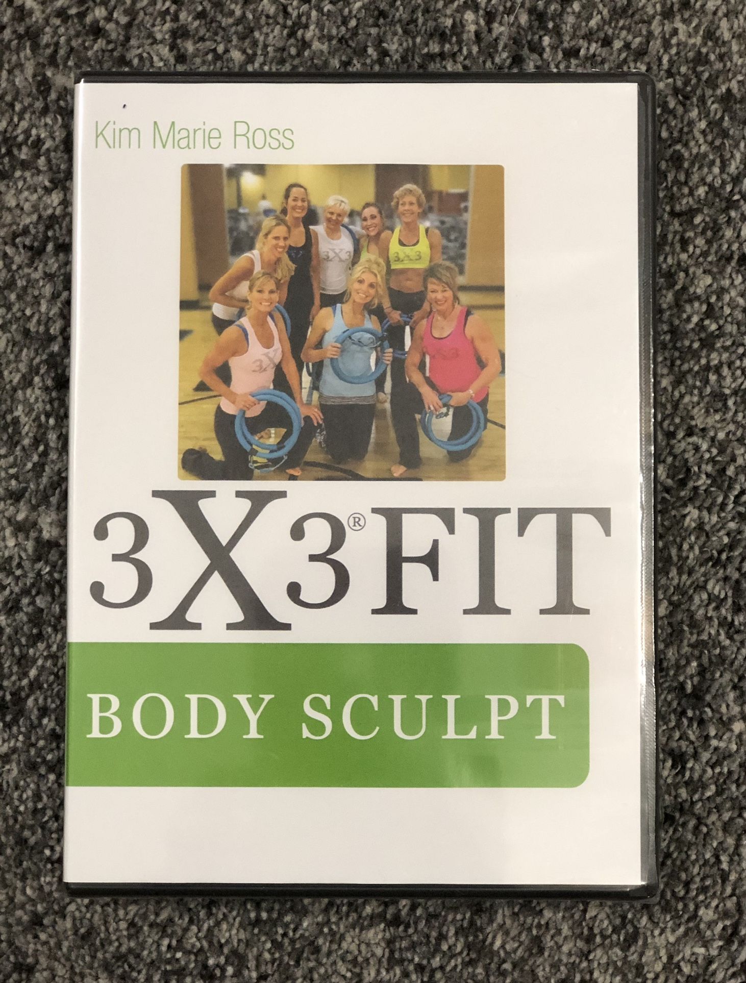 NEW Kim Marie Ross 3 x 3 FIT Body Sculpt DVD