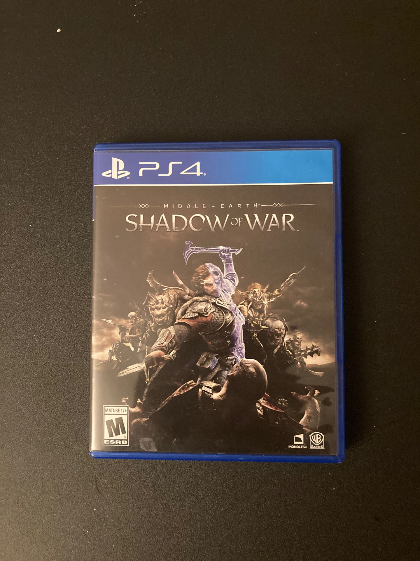 Middle-Earth Shadow of War for Ps4