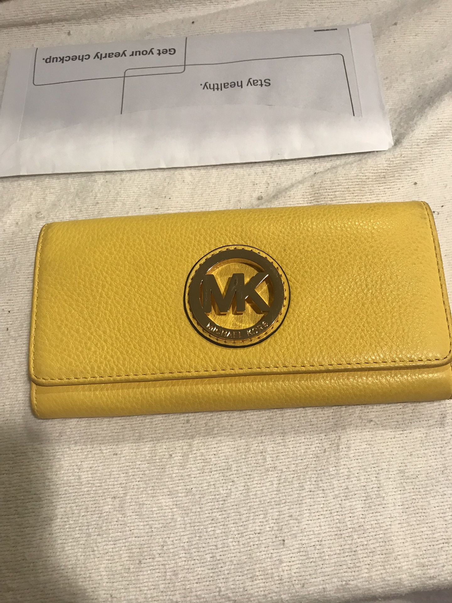 Michael Kors Leather Wallet (authentic)