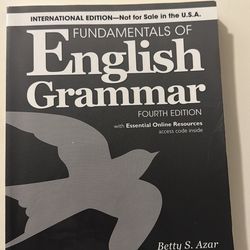 Fundamentals of English grammar forth grammar