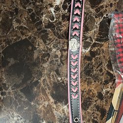 Medium dog bling collar