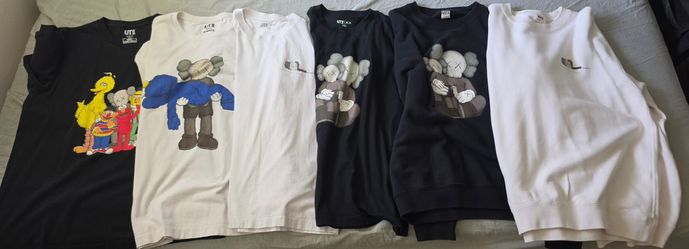 Kaws shirts/sweatshirts Large