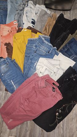 Bag of clothes Women Jeans 19 Pieces bolsa de ropa de mujer