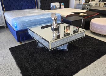 Mirrored coffee table