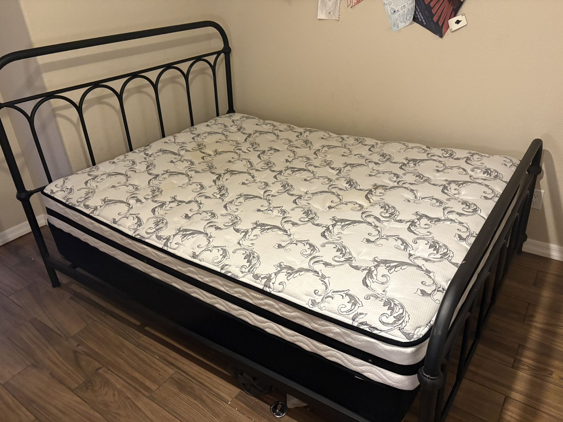 Bed Frame And Mattress