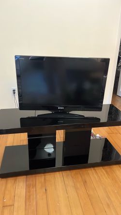 Black Marble TV stand