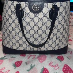 Black & Tan Gucci Purse