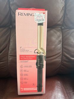 Clipped curling iron