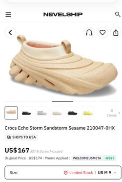 Crocs Echo Storm Sandstorm Sesame 210047-0HX