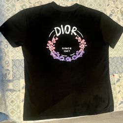 Dior T-Shirt Size Medium  Black