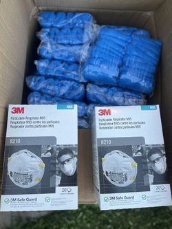 N95 respirator mask& shoe covers