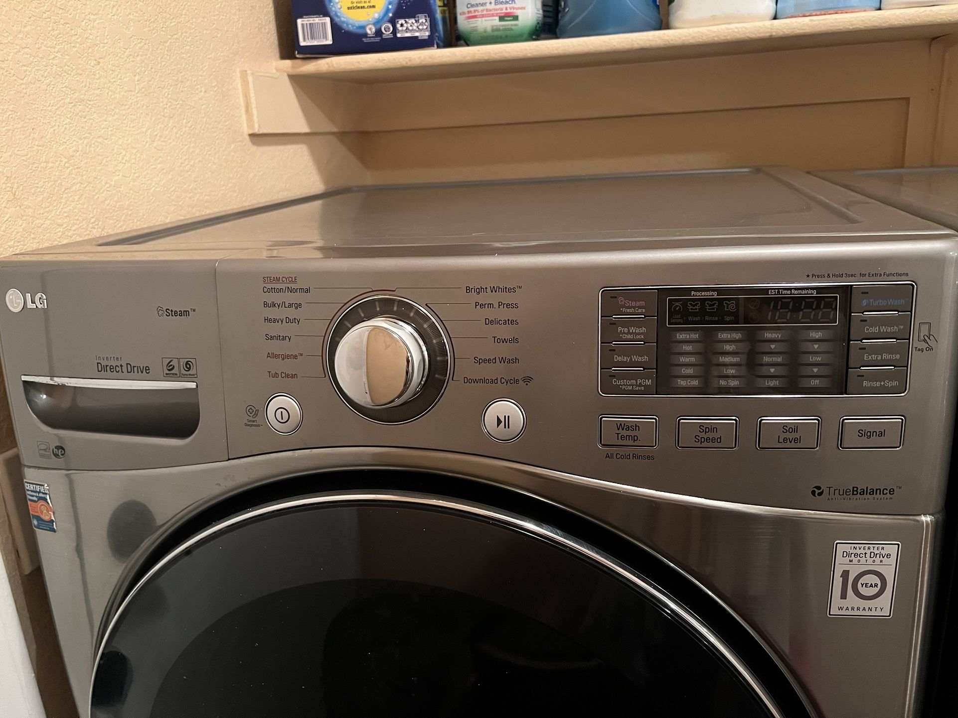 LG washer And Dryer