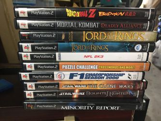 PS2 games